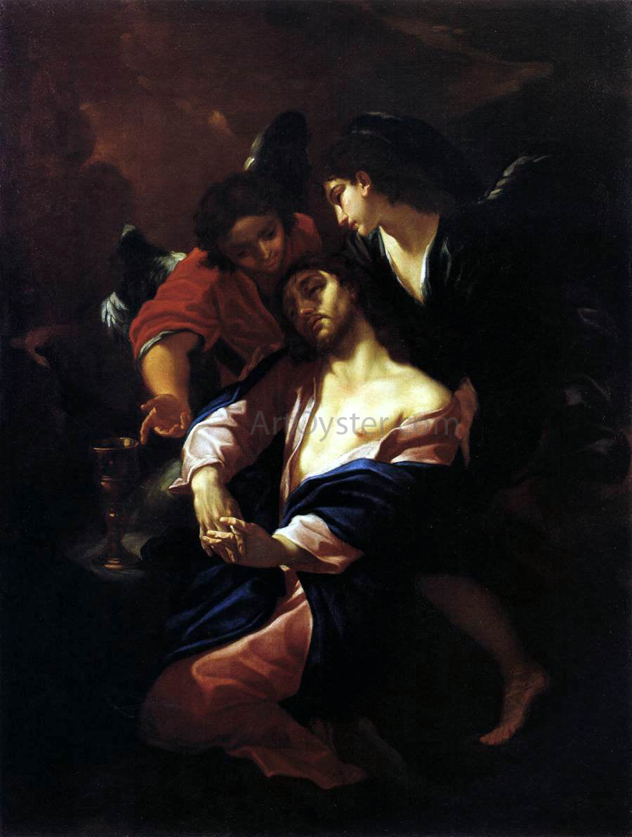 Giacinto Brandi Christ in the Garden of Gethsemane - Hand Painted Oil Painting