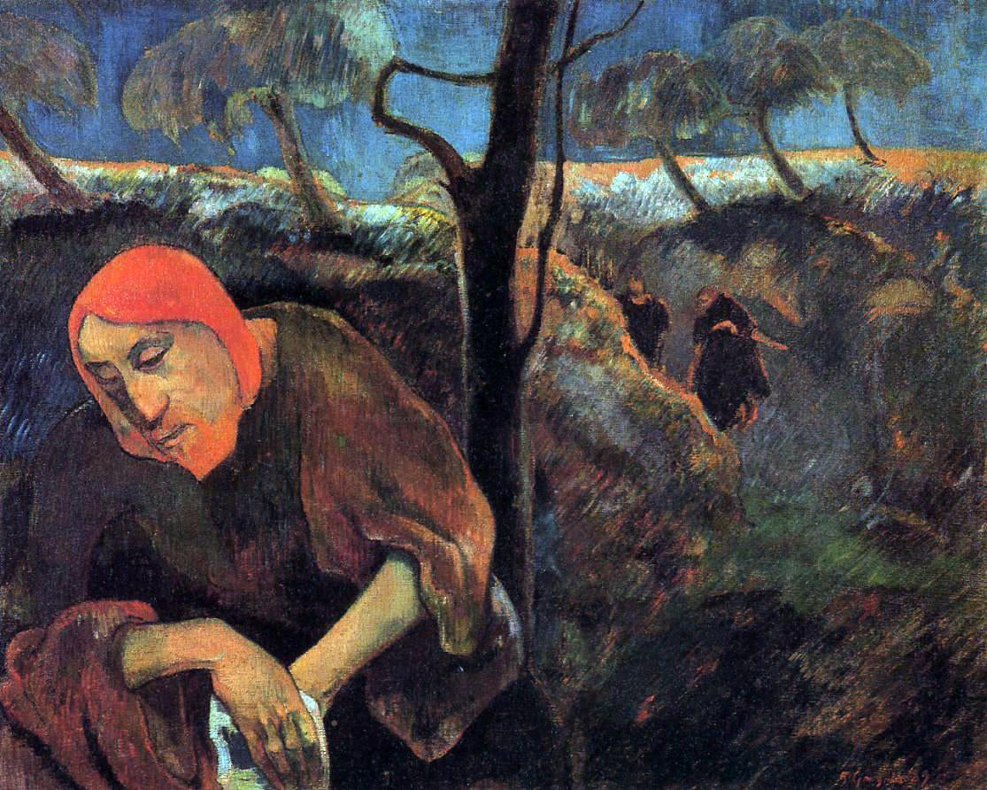 Paul Gauguin Christ in the Garden of Olives - Hand Painted Oil Painting