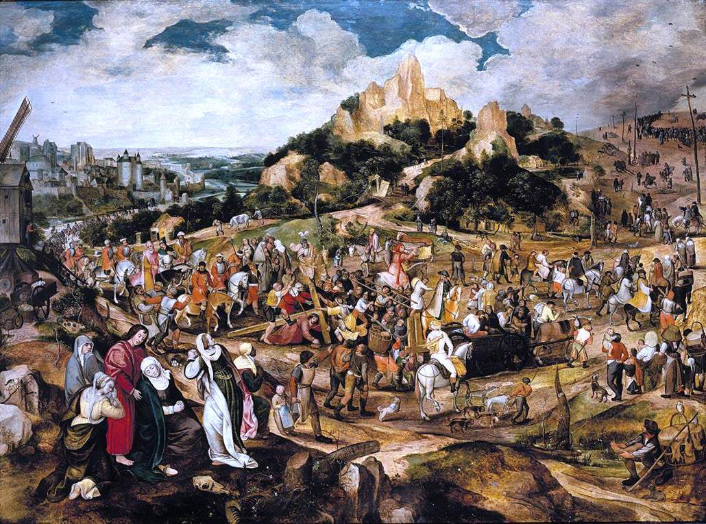  Peeter Baltens Christ on the Road to Calvary - Hand Painted Oil Painting