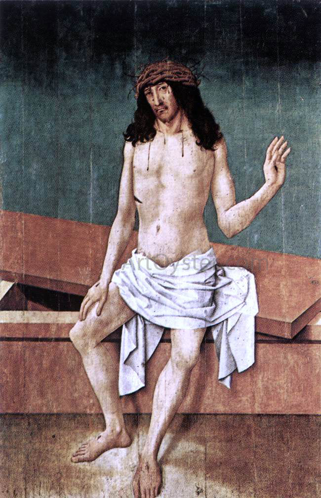 The Elder Rueland Frueauf Christ with the Crown of Thorns - Hand Painted Oil Painting