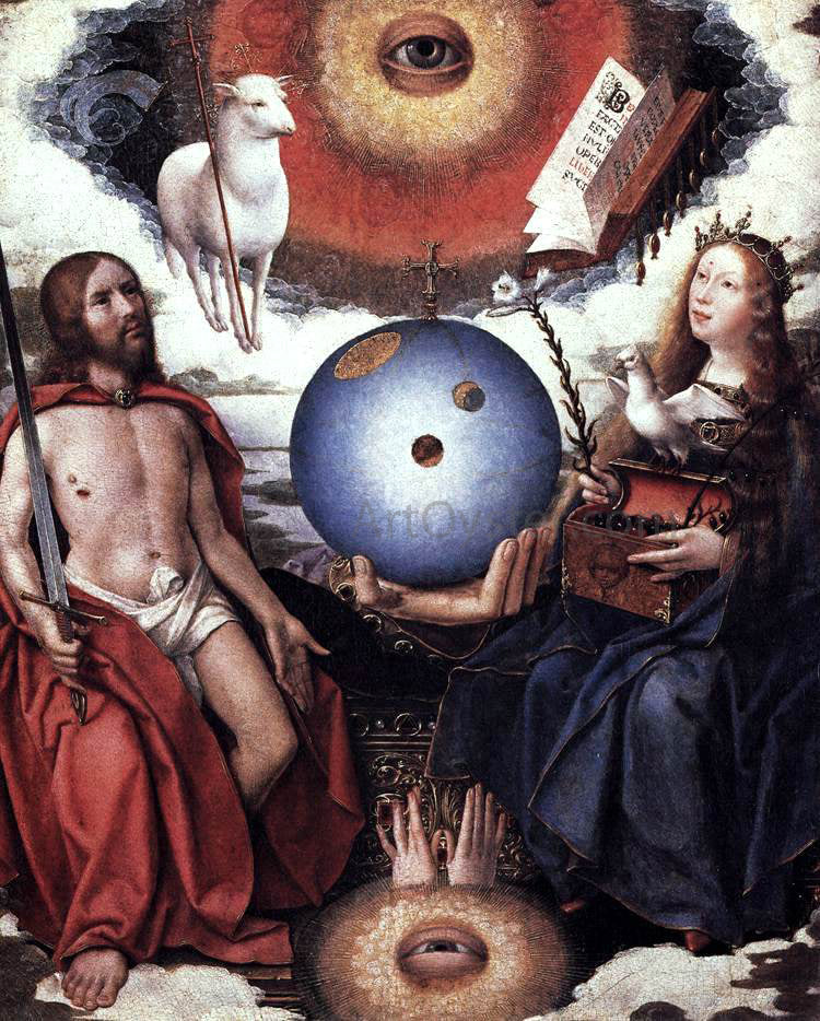 Jan Provost Christian Allegory - Hand Painted Oil Painting