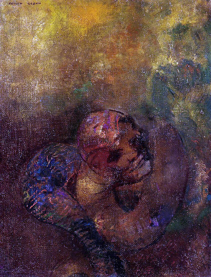 Odilon Redon Chrysalis - Hand Painted Oil Painting
