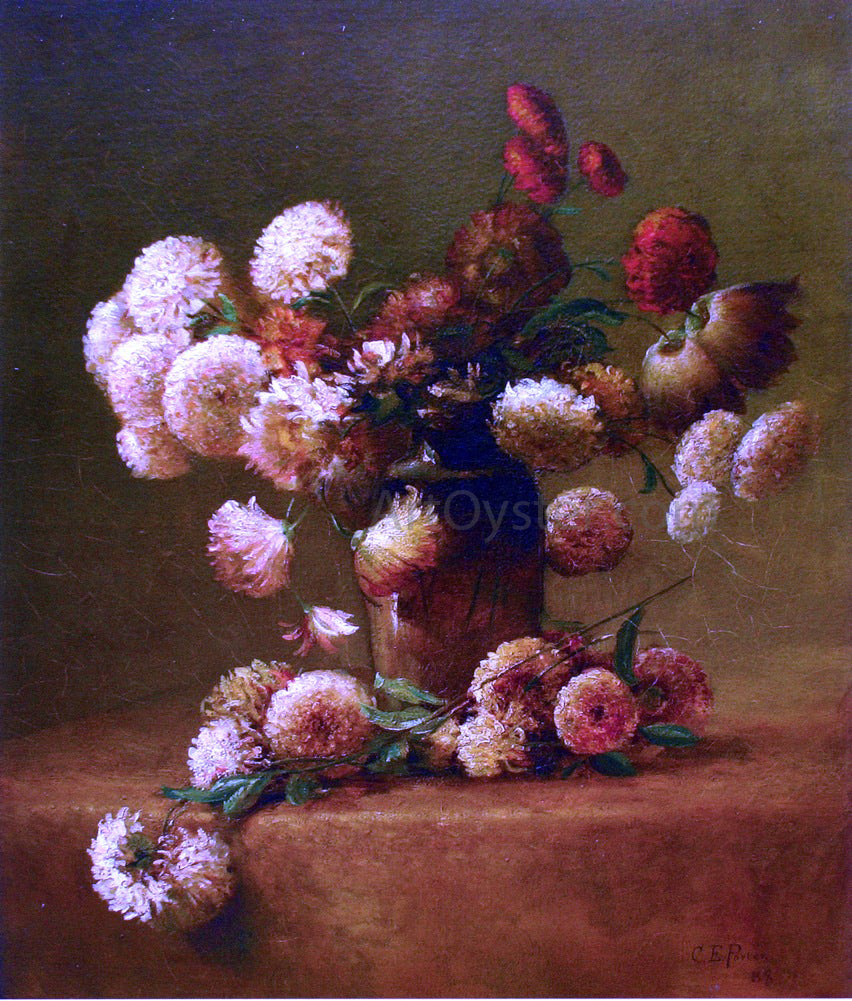Charles Ethan Porter Chrysanthemums - Hand Painted Oil Painting