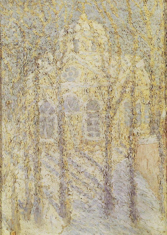 Kazimir Malevich Church - Hand Painted Oil Painting