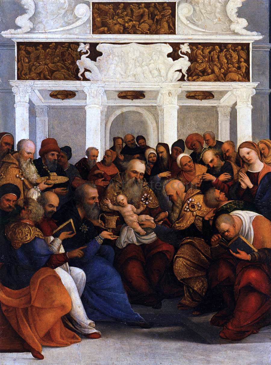 Ludovico Mazzolino Circumcision - Hand Painted Oil Painting