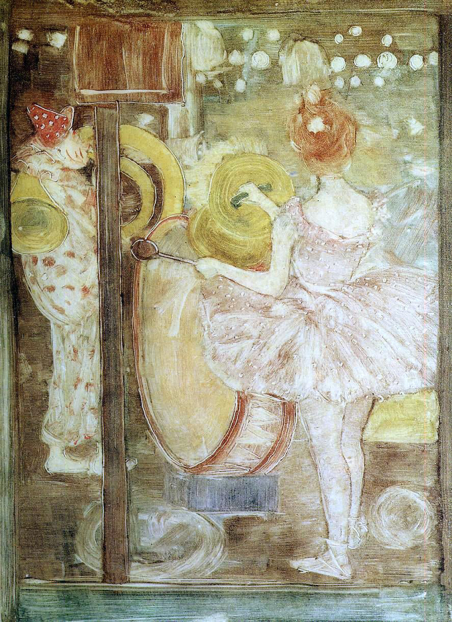 Maurice Prendergast Circus Band - Hand Painted Oil Painting