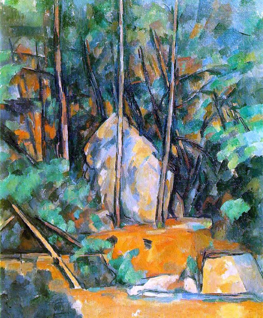 Paul Cezanne Cistern in the Park at Chateau Noir - Hand Painted Oil Painting