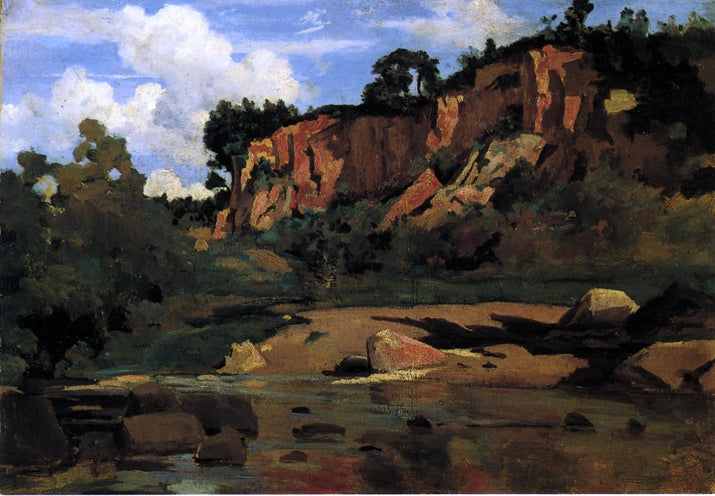 Jean-Baptiste-Camille Corot Civita Castellana and Mount Soracte - Hand Painted Oil Painting