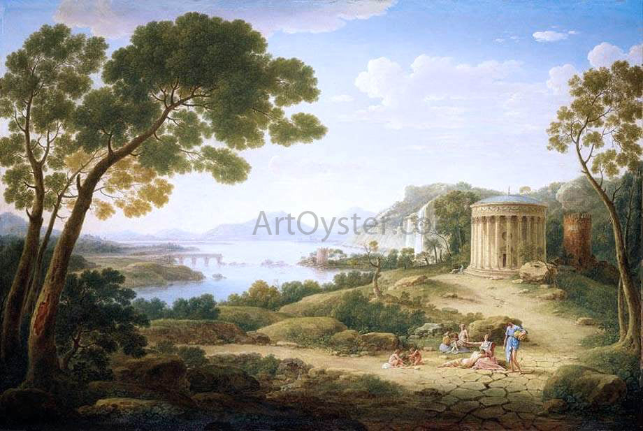 Hendrik Frans Van Lint Classical Landscape - Hand Painted Oil Painting