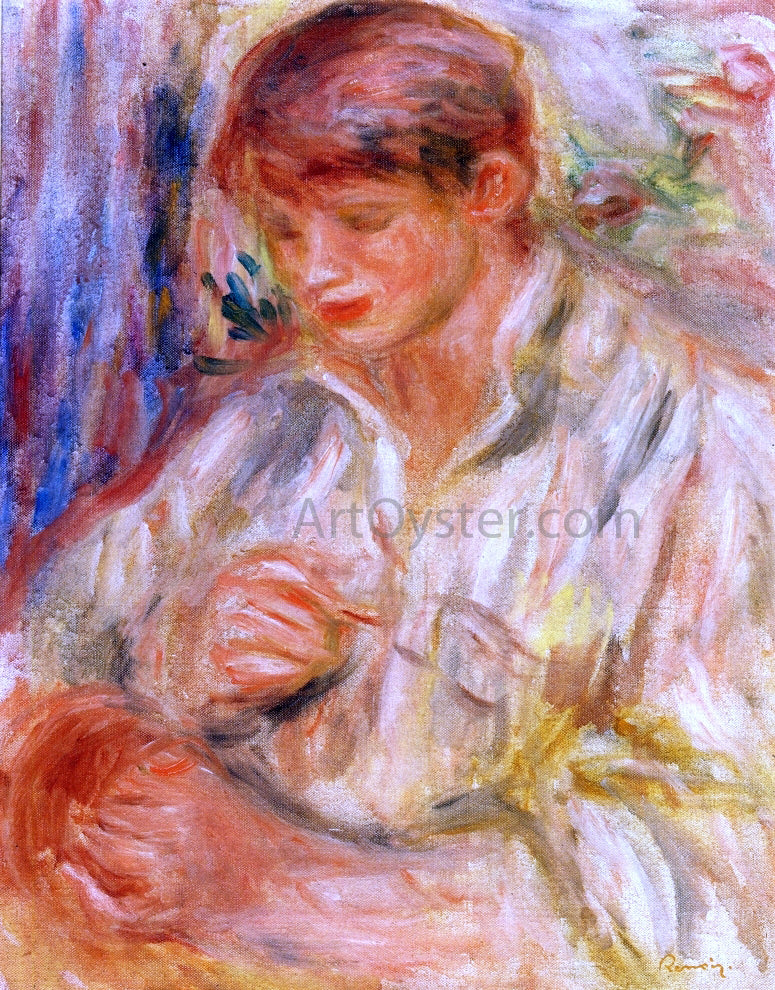 Pierre Auguste Renoir Claude Renoir Potting - Hand Painted Oil Painting