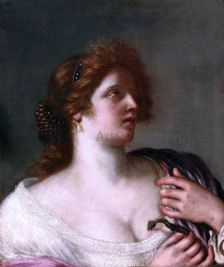 Cesare Gennari Cleopatra - Hand Painted Oil Painting