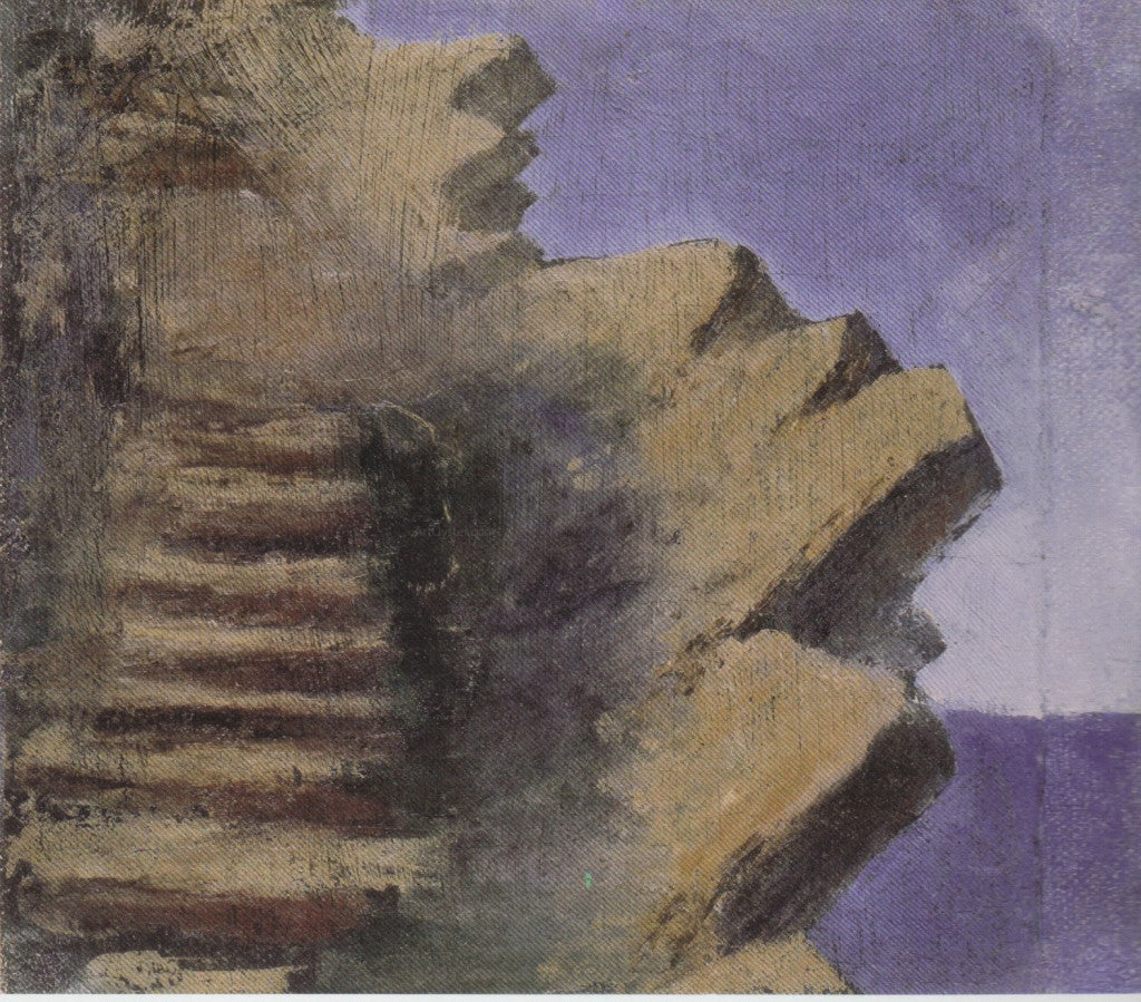 Mikalojus Ciurlionis Cliff at the Seaside - Hand Painted Oil Painting