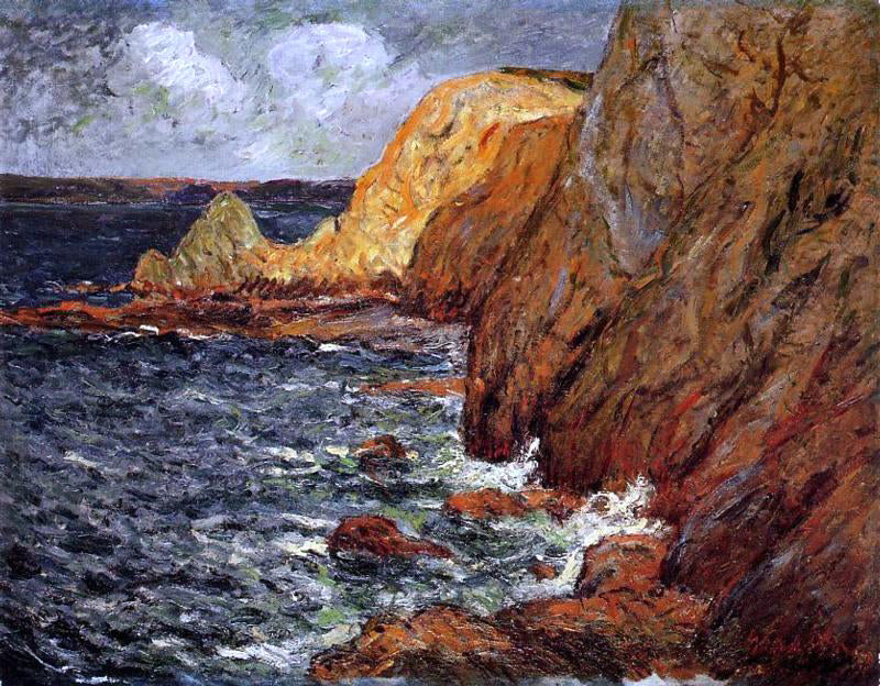 Maxime Maufra Cliffs - Hand Painted Oil Painting