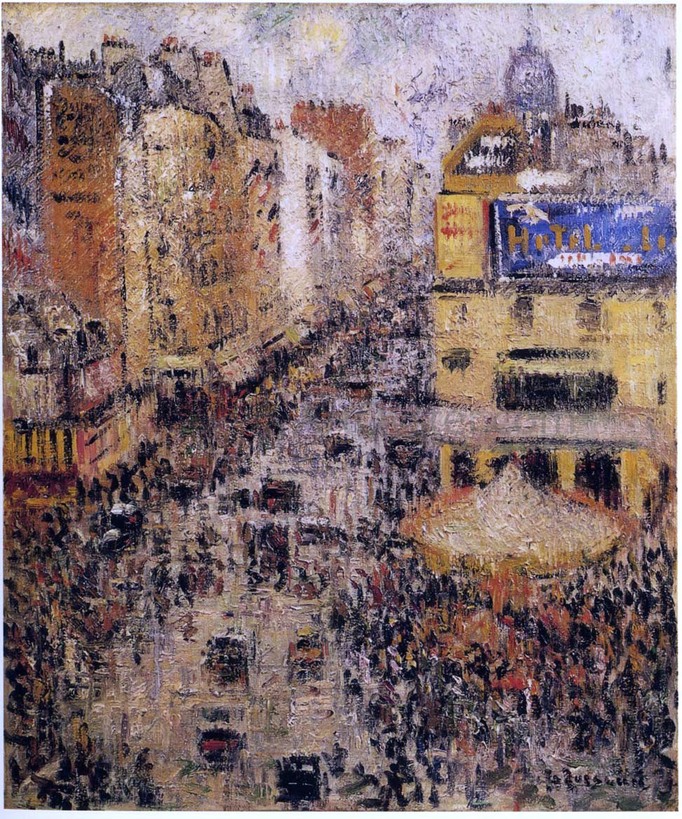 Gustave Loiseau Cligancourt Street - Hand Painted Oil Painting