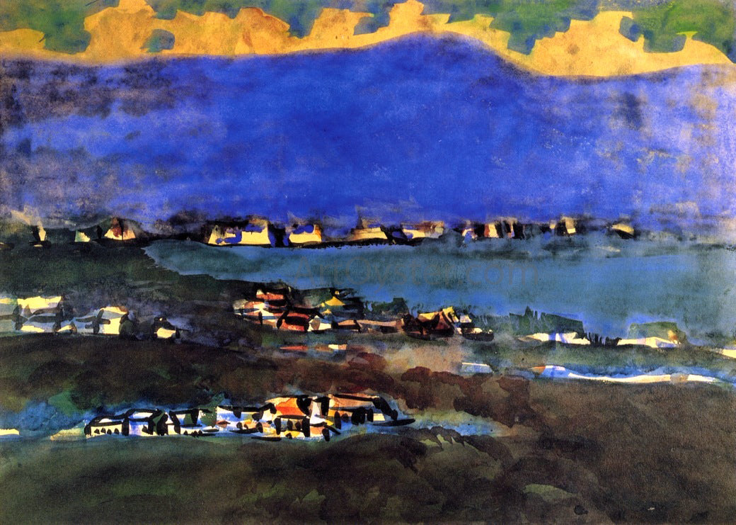 George Luks Coaltown - Hand Painted Oil Painting