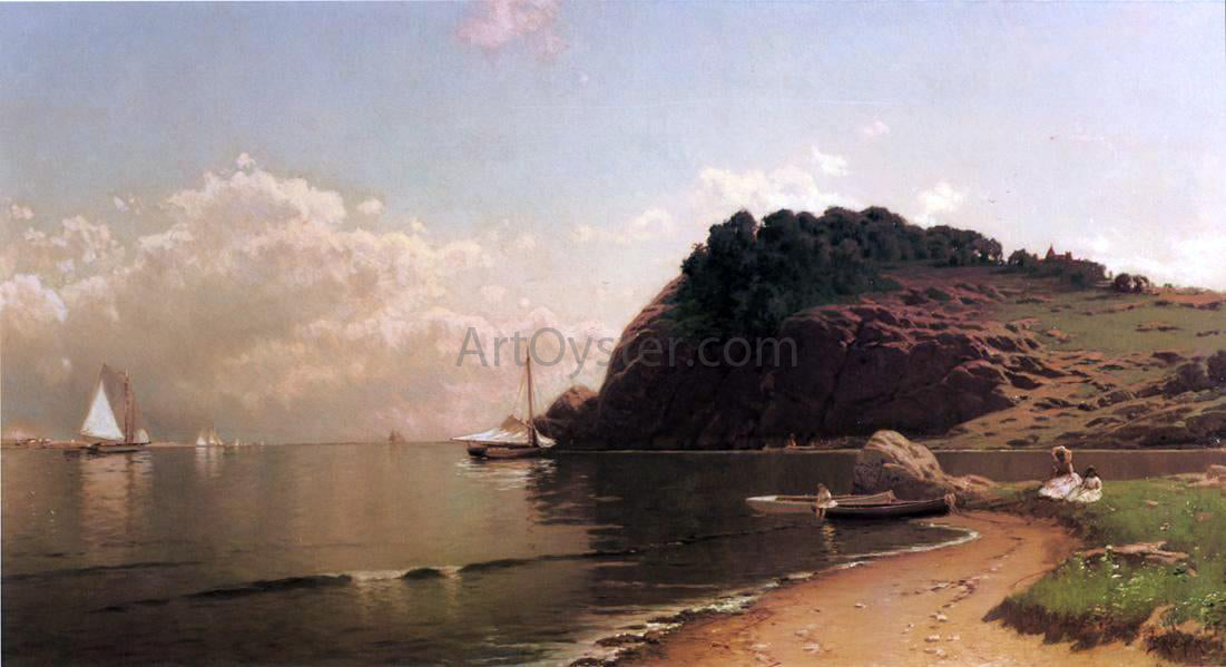 Alfred Thompson Bricher Coastal Scene - Hand Painted Oil Painting