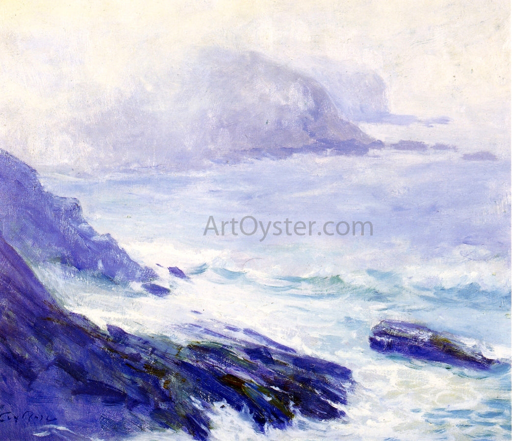 Guy Orlando Rose Coastline - Hand Painted Oil Painting