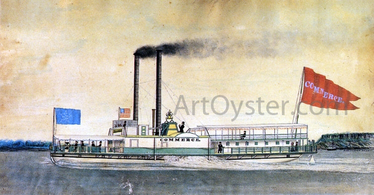 James Bard Commerce - Hand Painted Oil Painting