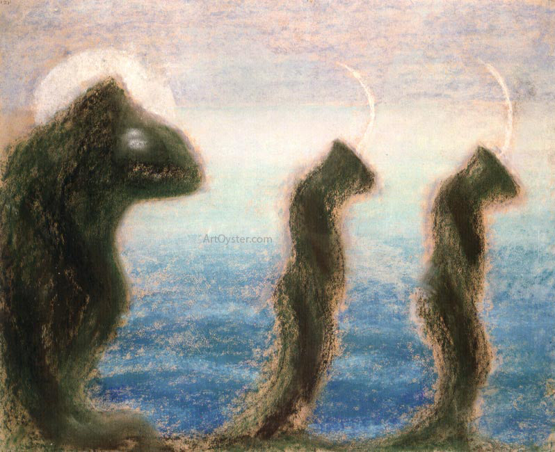 Mikalojus Ciurlionis Composition - Hand Painted Oil Painting