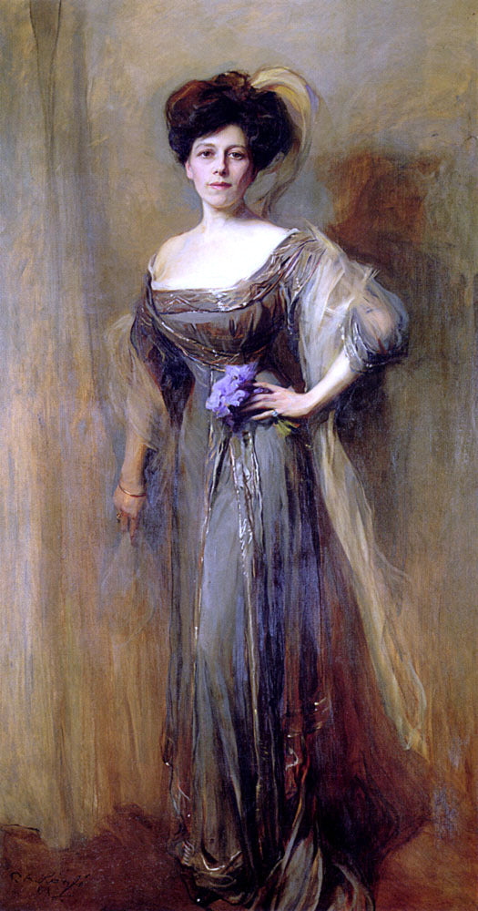 Philip Alexius De Laszlo Condesa Meyendorff - Hand Painted Oil Painting