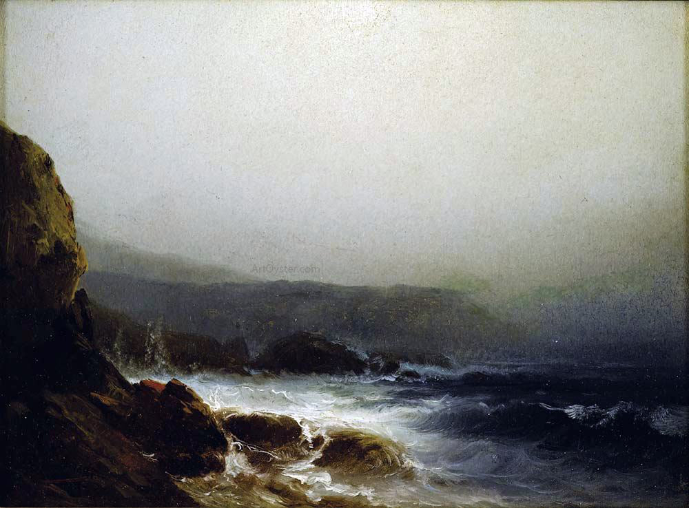 William M Hart Connecticut Coast - Hand Painted Oil Painting