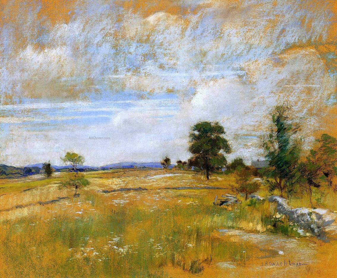John Twachtman Connecticut Landscape - Hand Painted Oil Painting