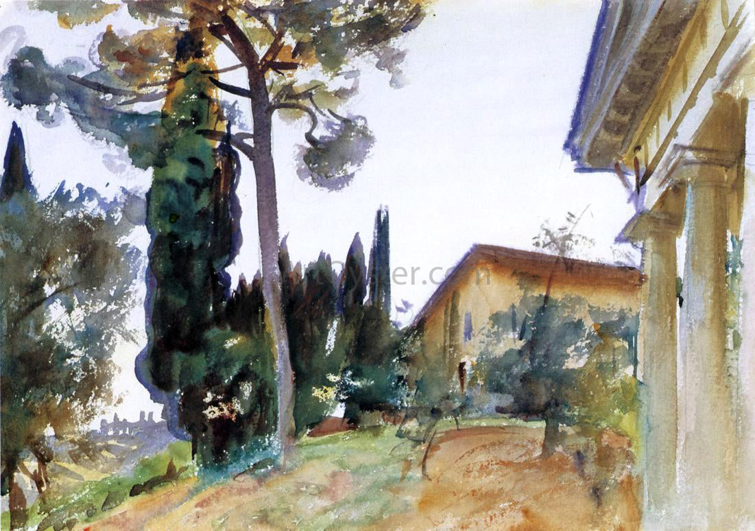 John Singer Sargent Corfu - Hand Painted Oil Painting