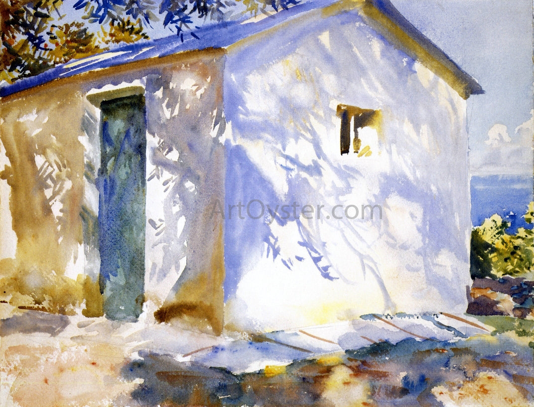 John Singer Sargent Corfu: Lights and Shadows - Hand Painted Oil Painting