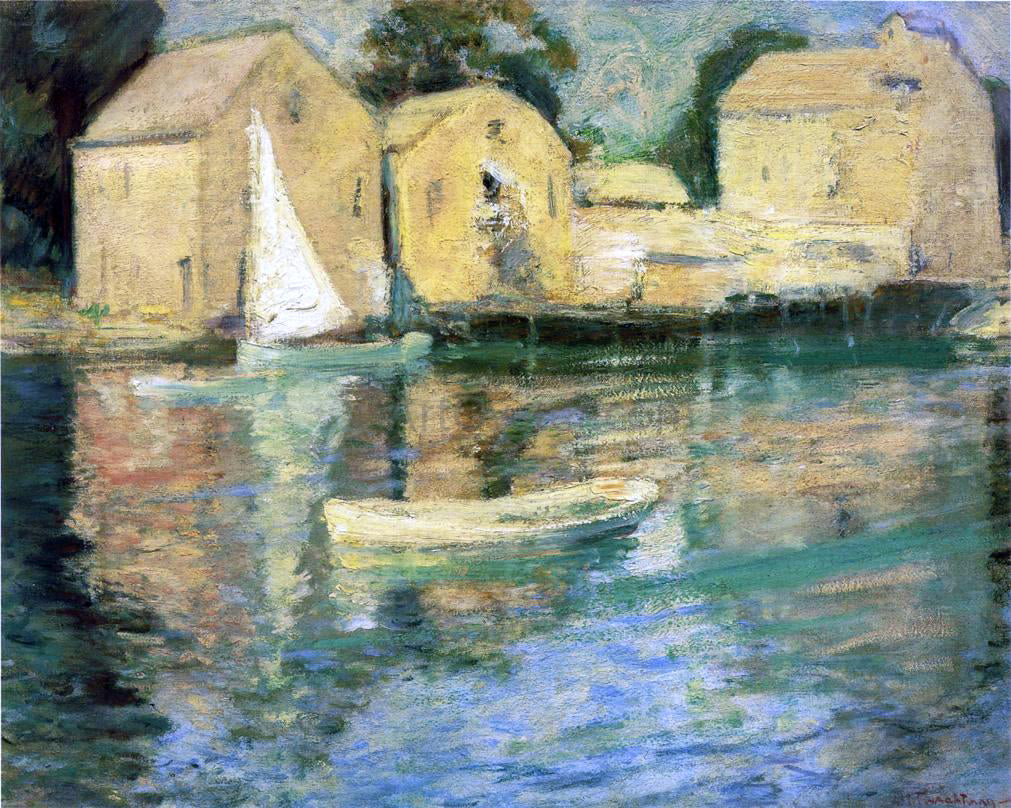  John Twachtman Cos Cob - Hand Painted Oil Painting