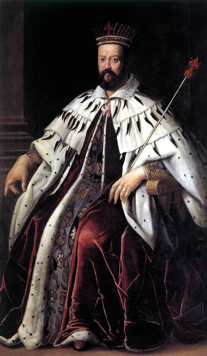 Unknown (4) Masters Cosimo I de' Medici - Hand Painted Oil Painting