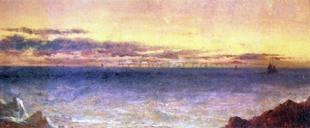 Robert Swain Gifford Costal View - Hand Painted Oil Painting