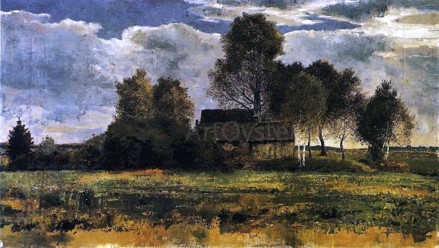 Franz Marc Cottages on the Dachau Marsh - Hand Painted Oil Painting