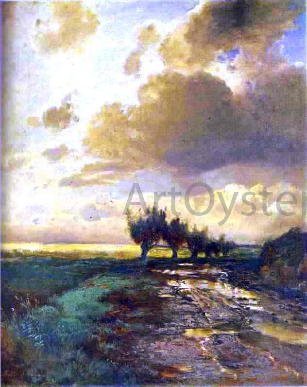  Alexei Kondratevich Savrasov Country Road - Hand Painted Oil Painting