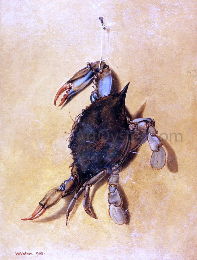 William Aiken Walker Crab - Hand Painted Oil Painting