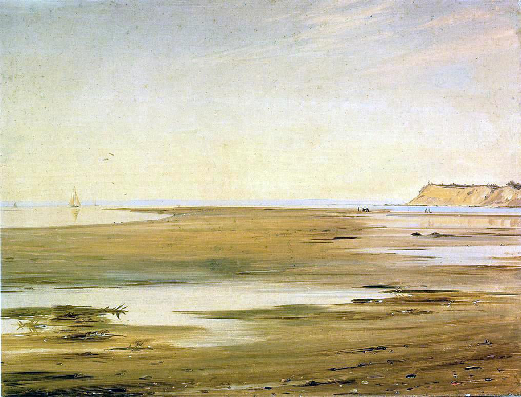 William Sidney Mount Crane Neck Across the Marsh - Hand Painted Oil Painting