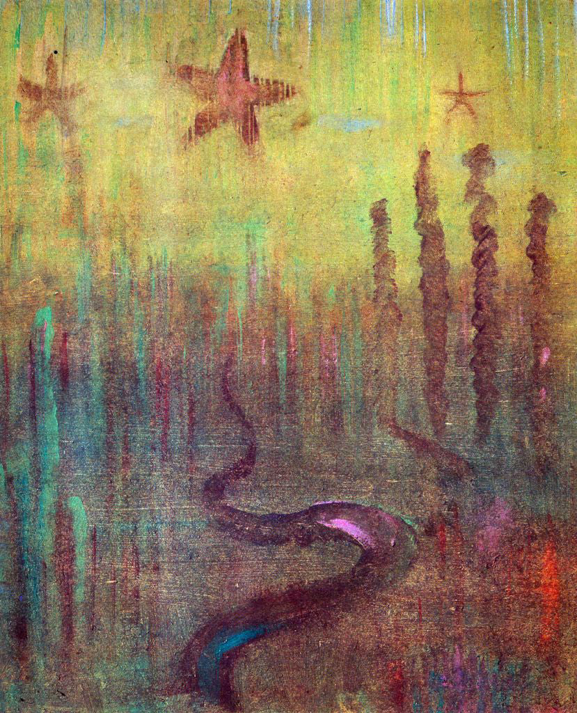 Mikalojus Ciurlionis Creation of the World XII - Hand Painted Oil Painting