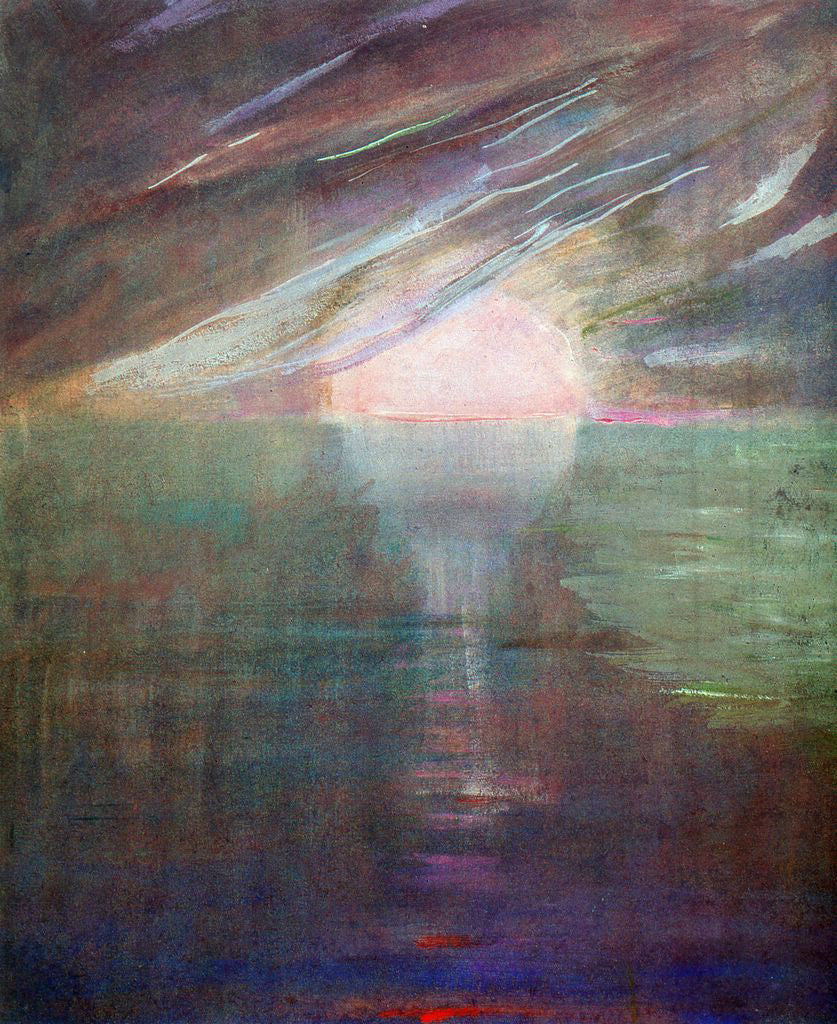 Mikalojus Ciurlionis Creation of the World XIII - Hand Painted Oil Painting