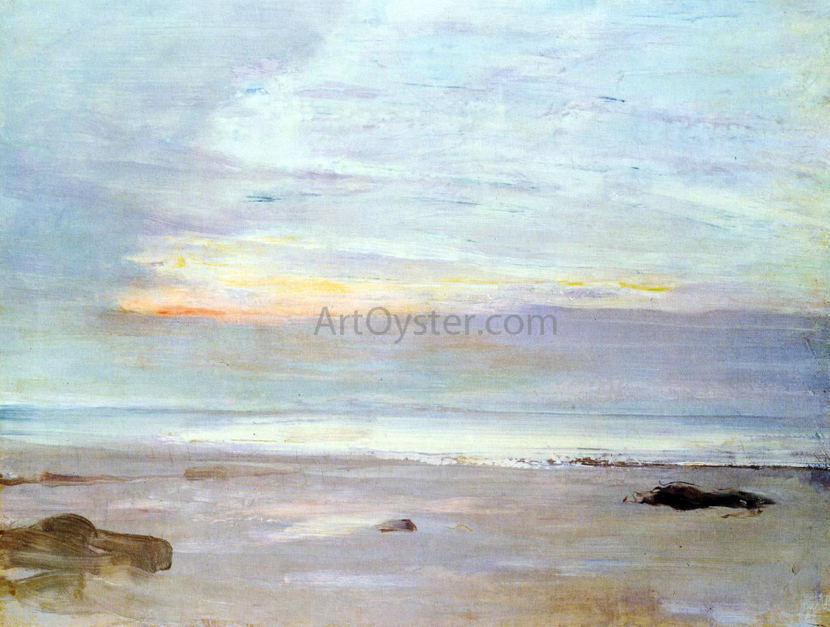 James McNeill Whistler Crepuscule in Opal: Trouville - Hand Painted Oil Painting