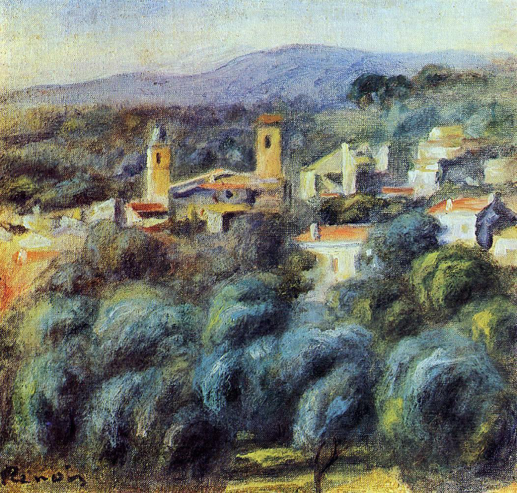 Pierre Auguste Renoir Cros-de-Cagnes - Hand Painted Oil Painting