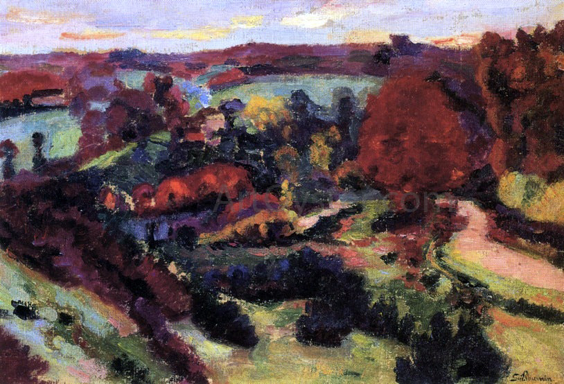 Armand Guillaumin Crozant in Autumn - Hand Painted Oil Painting