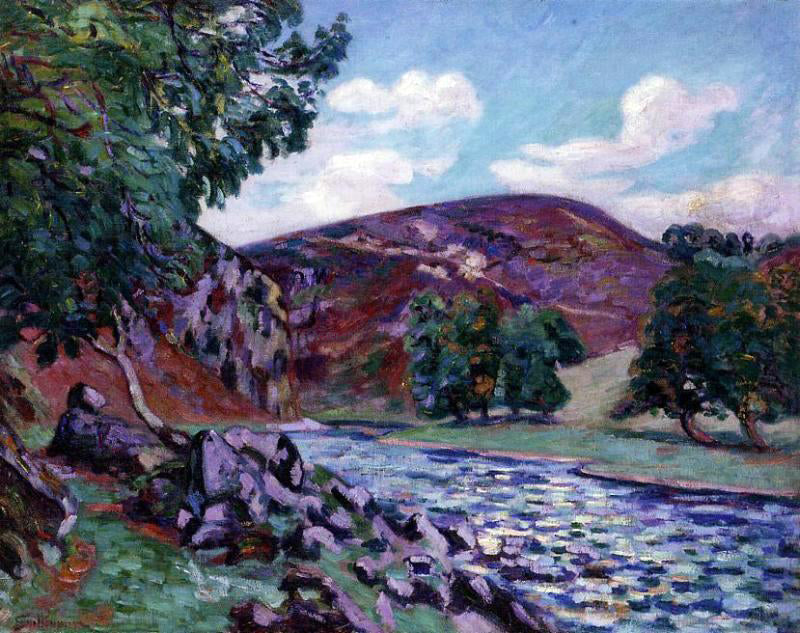 Armand Guillaumin Crozant Landscape - Hand Painted Oil Painting