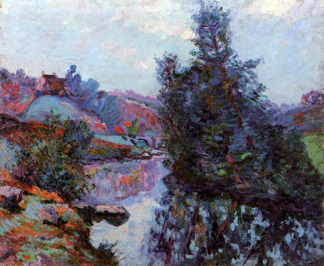 Armand Guillaumin Crozant, the Bouchardon Mill - Hand Painted Oil Painting
