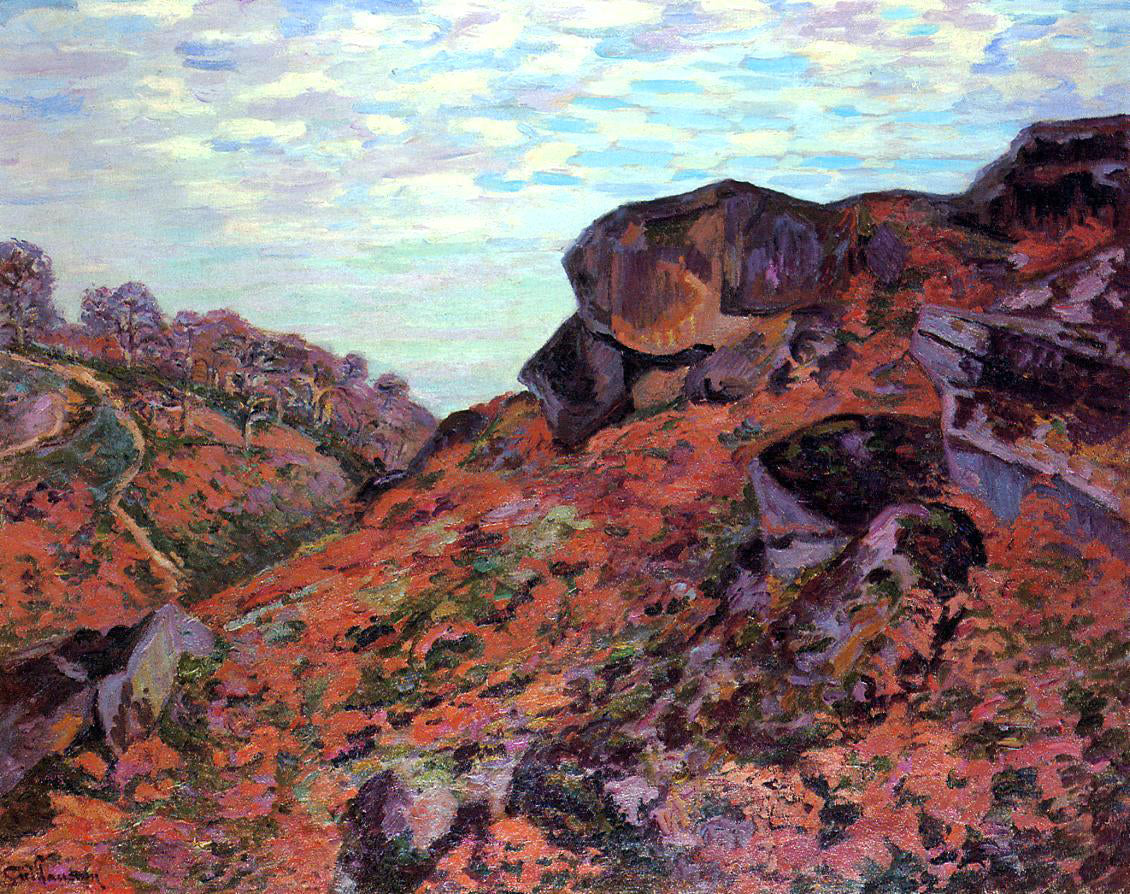Armand Guillaumin Crozant, the Sedelle Heights, Morning - Hand Painted Oil Painting