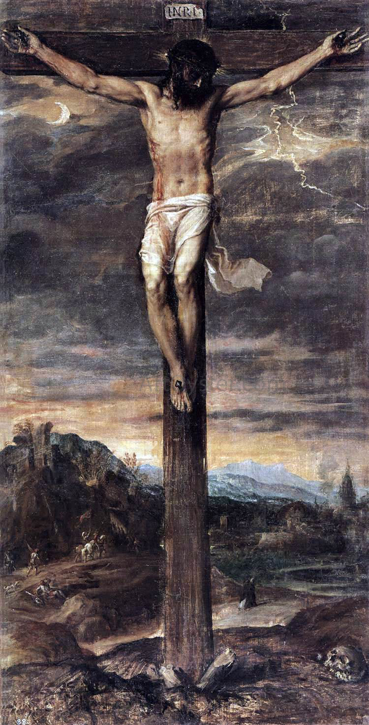 Titian Crucifixion - Hand Painted Oil Painting