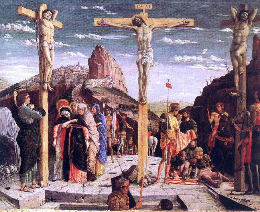 Andrea Mantegna Crucifixion - Hand Painted Oil Painting