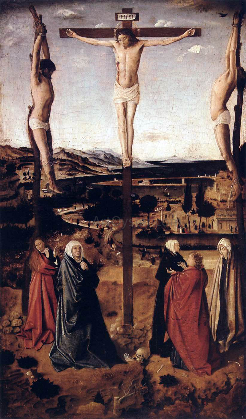 Antonello Da Messina Crucifixion - Hand Painted Oil Painting