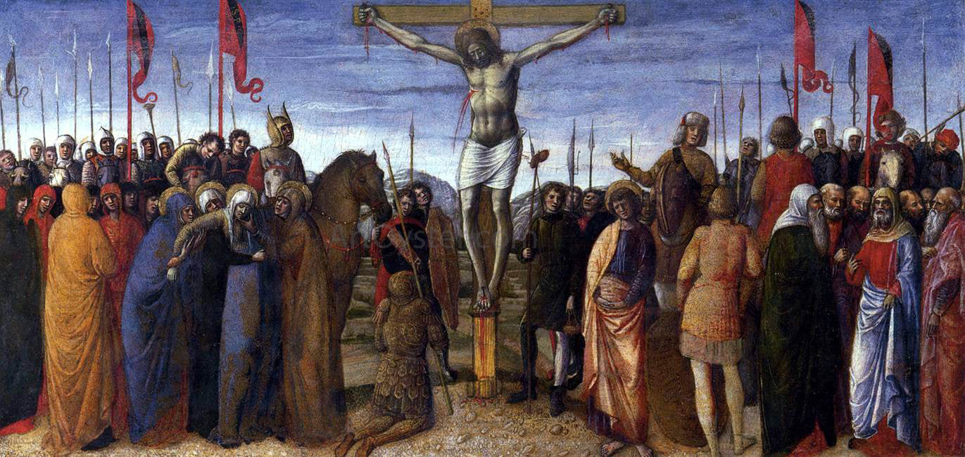 Jacopo Bellini Crucifixion - Hand Painted Oil Painting