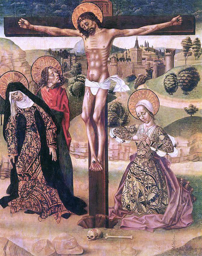 Master of Budapest Crucifixion - Hand Painted Oil Painting