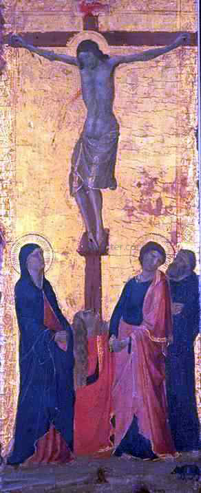Jacopo Del Casentino Crucifixion - Hand Painted Oil Painting