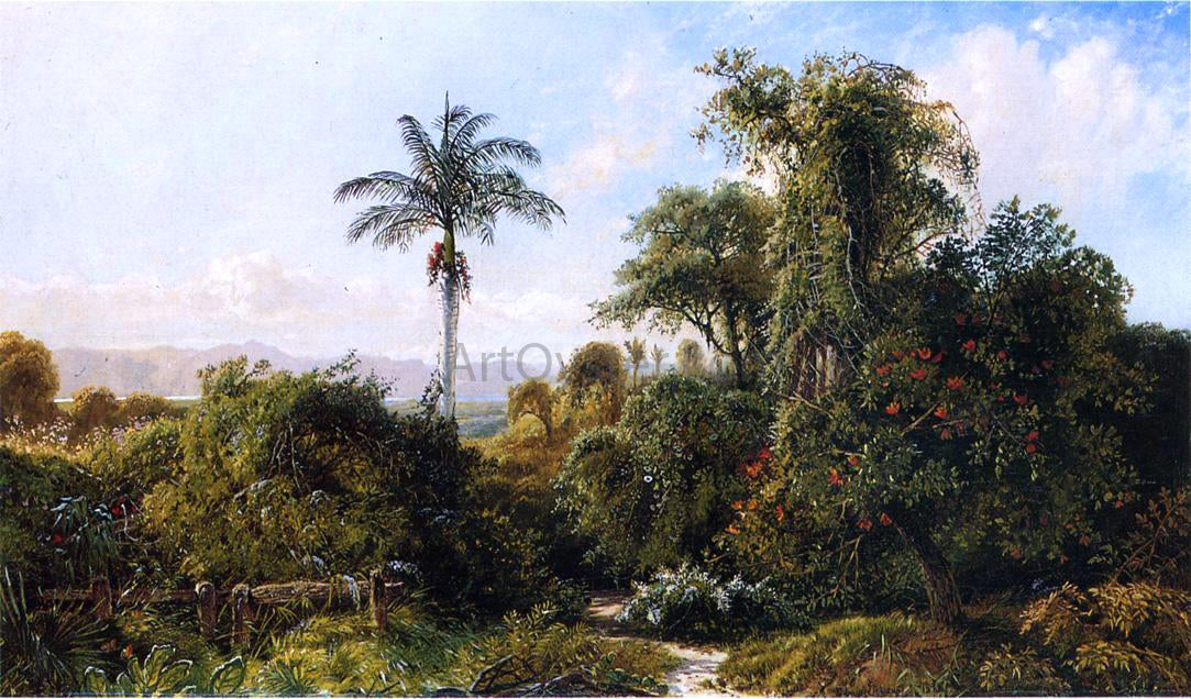 Edmund Darch Lewis Cuban Landscape - Hand Painted Oil Painting